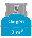 Oxigen gazpalack 2 m3